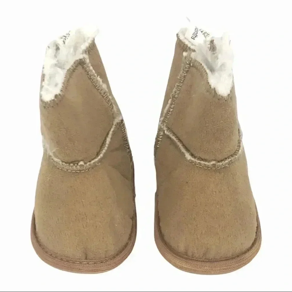 RILEYROOS BABY BOOTS 3–6 MONTHS SUEDE SANDBOX WALKERS SOFT SOLE INFANT SHOES